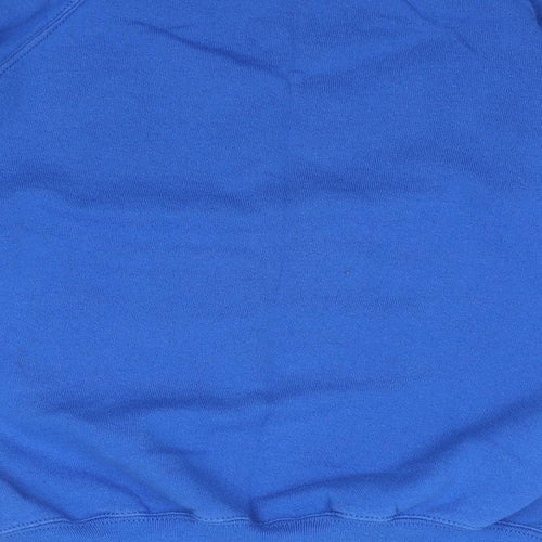 Fruit of the Loom Womens Blue   Pullover Sweatshirt Size S  - Nutrisport.co.uk
