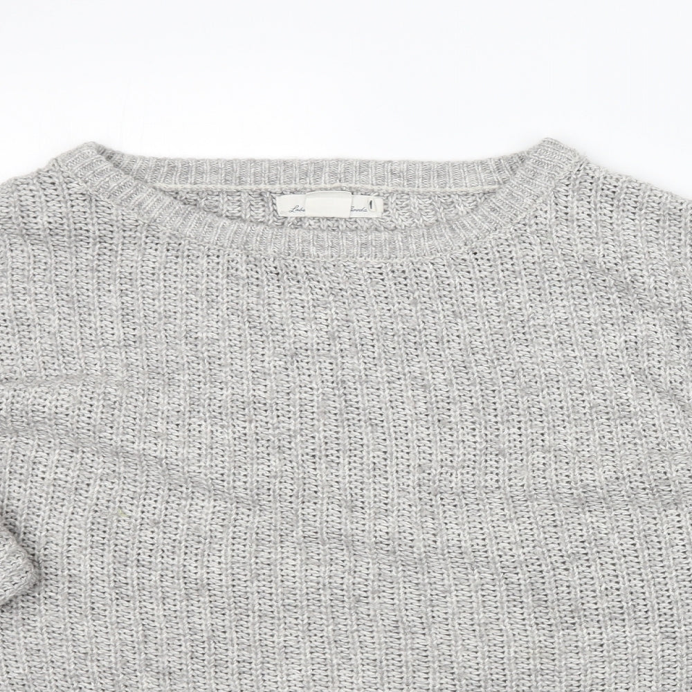 L.O.G.G     Womens Grey  Knit Pullover Jumper Size XL
