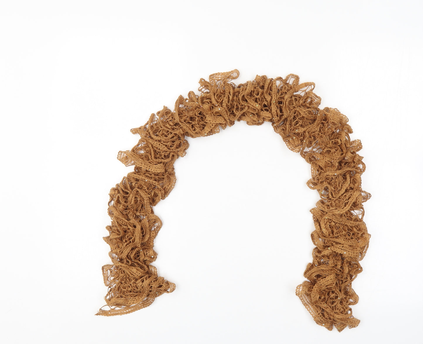 Preworn Womens Beige    Scarf