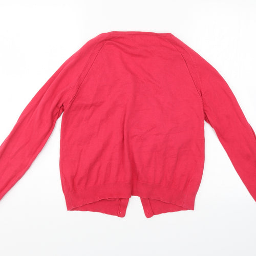 NEXT Womens Red   Shrug Jumper Size 14