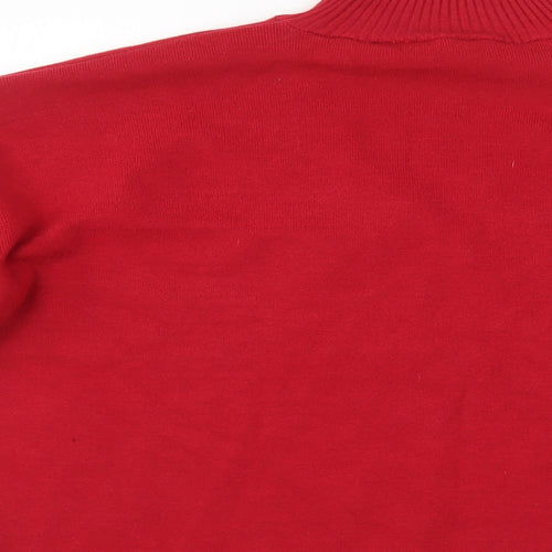 F&F Womens Red   Pullover Jumper Size 14