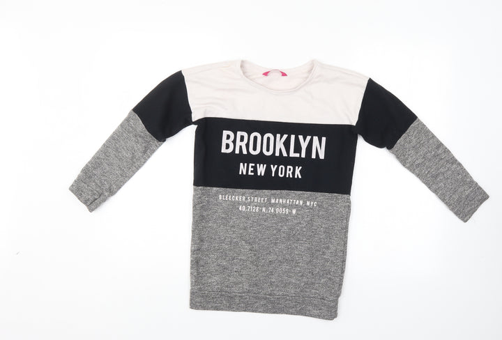 YD Girls Multicoloured   Pullover Sweatshirt Size 10-11 Years