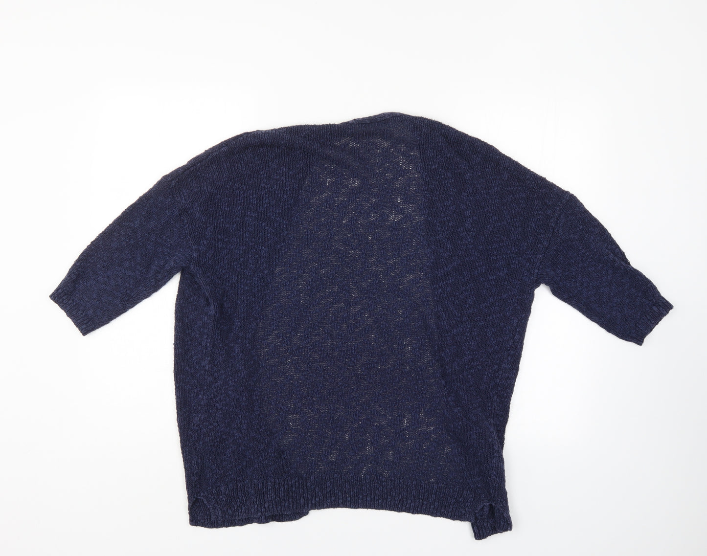 Nutmeg Womens Blue   Cardigan Jumper Size 14