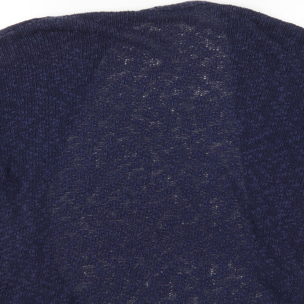 Nutmeg Womens Blue   Cardigan Jumper Size 14
