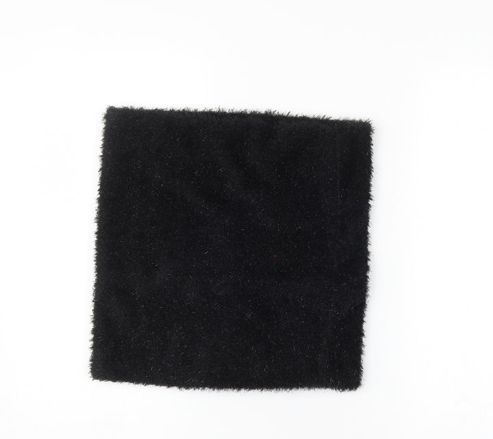 Preworn Womens Black    Scarf