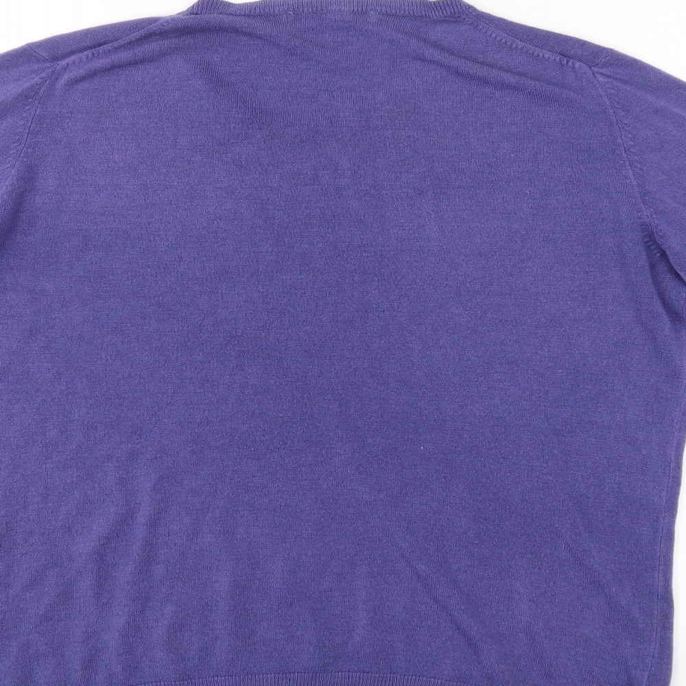 M&S Womens Purple   Pullover Jumper Size 16