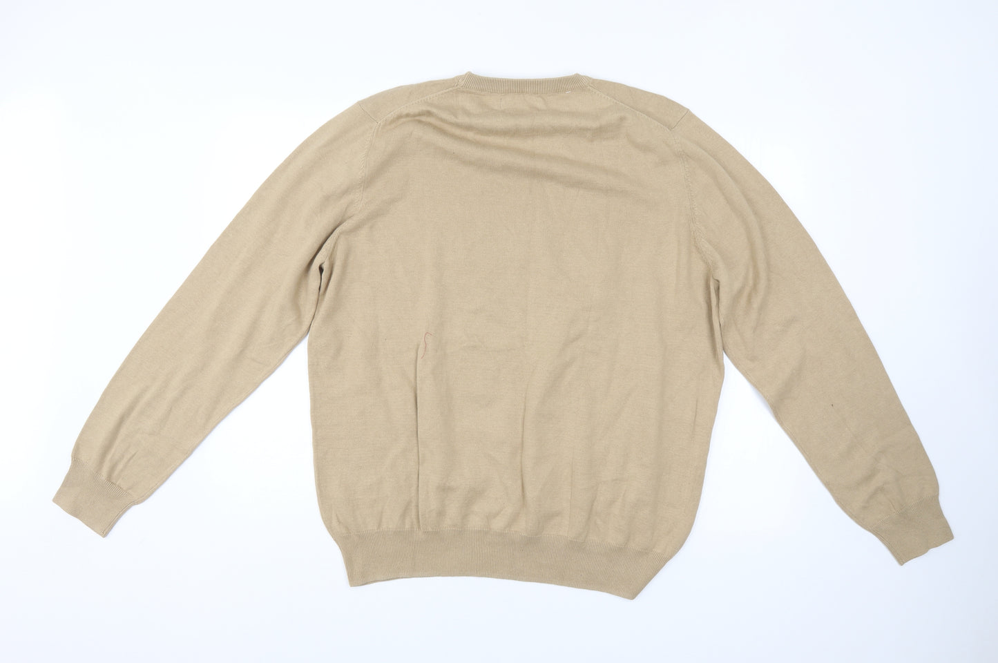 M&S Mens Beige   Pullover Jumper Size 3XL