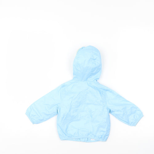Chiggo  Boys Blue   Rain Coat Coat Size 6-9 Months