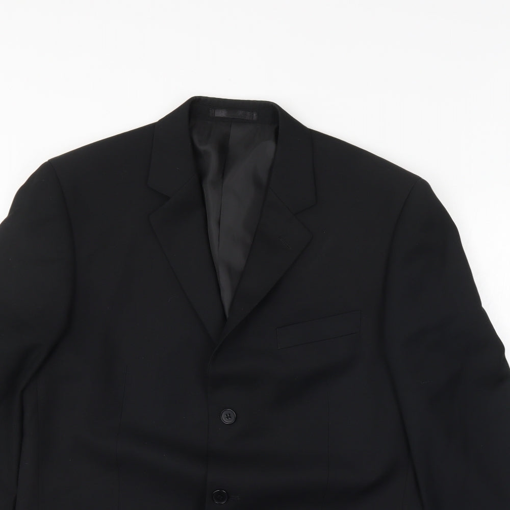 Karl Jackson Mens Black   Jacket Suit Jacket