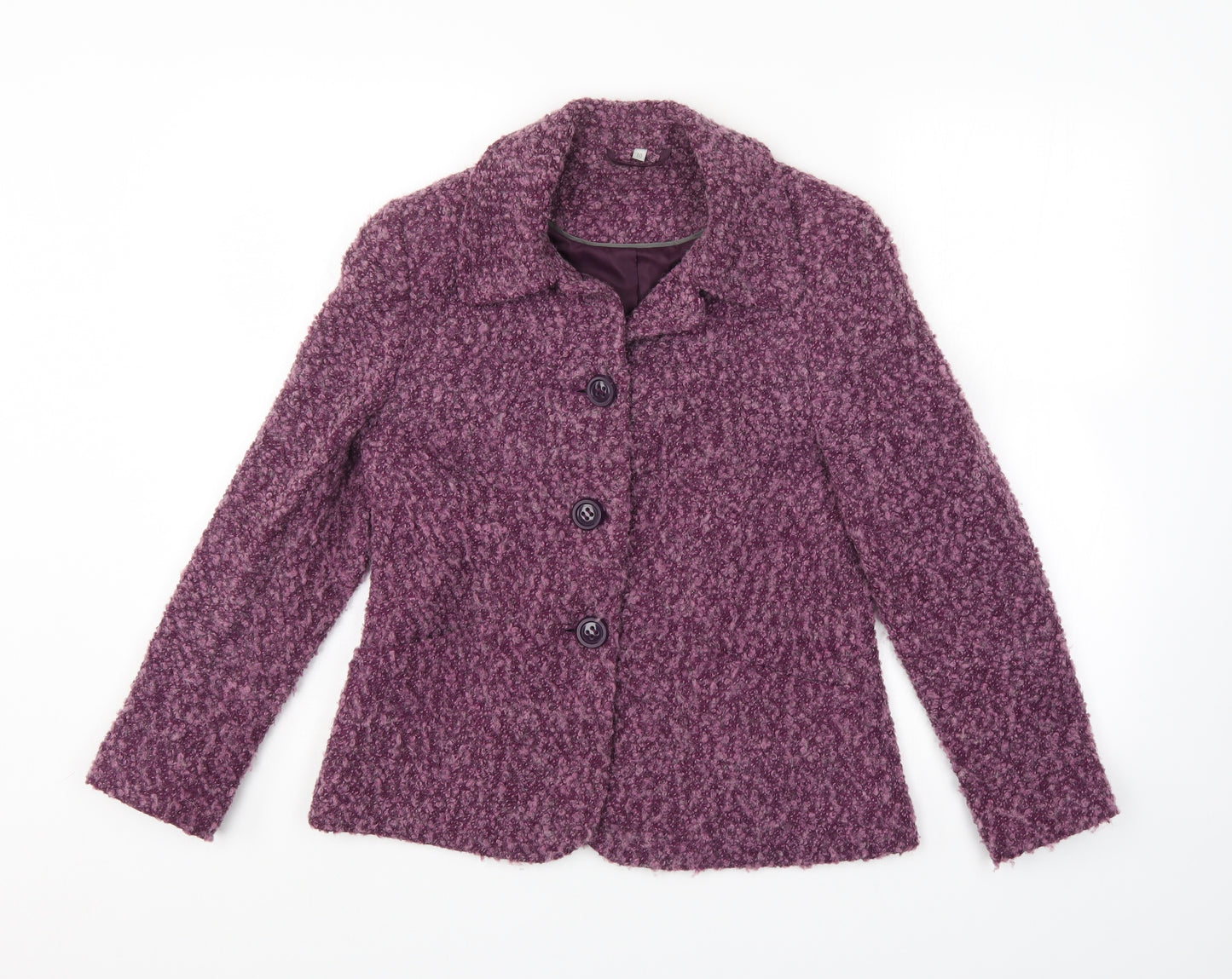 EWM Womens Purple   Jacket  Size 10