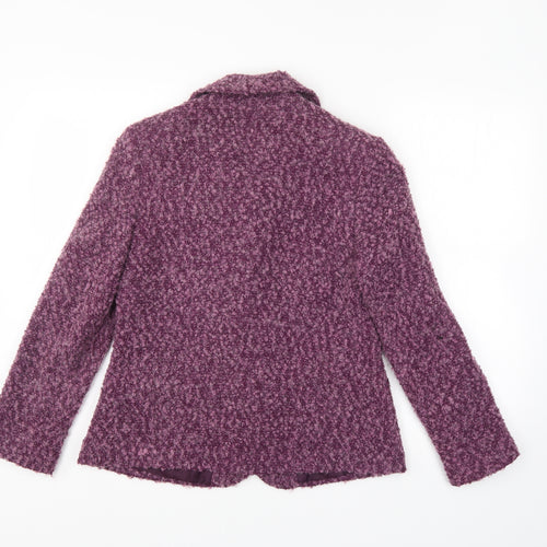 EWM Womens Purple   Jacket  Size 10