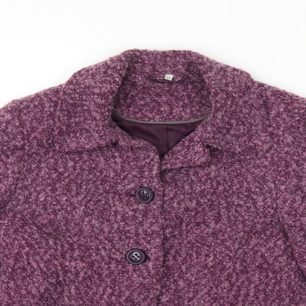 EWM Womens Purple   Jacket  Size 10