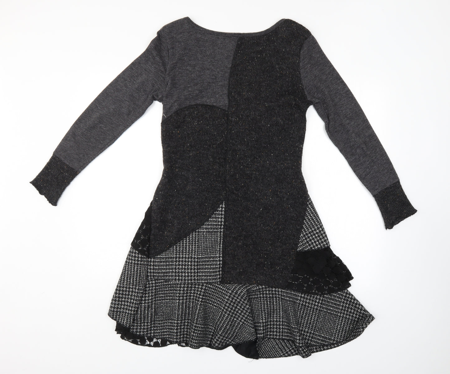 Apricot Womens Grey   Jumper Dress  Size 10