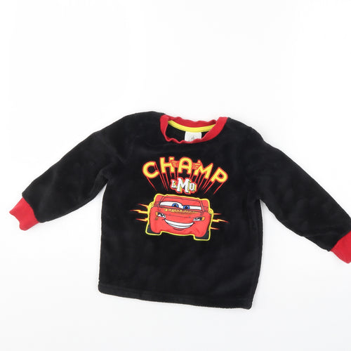 Disney Boys Black   Pullover Sweatshirt Size 3 Years
