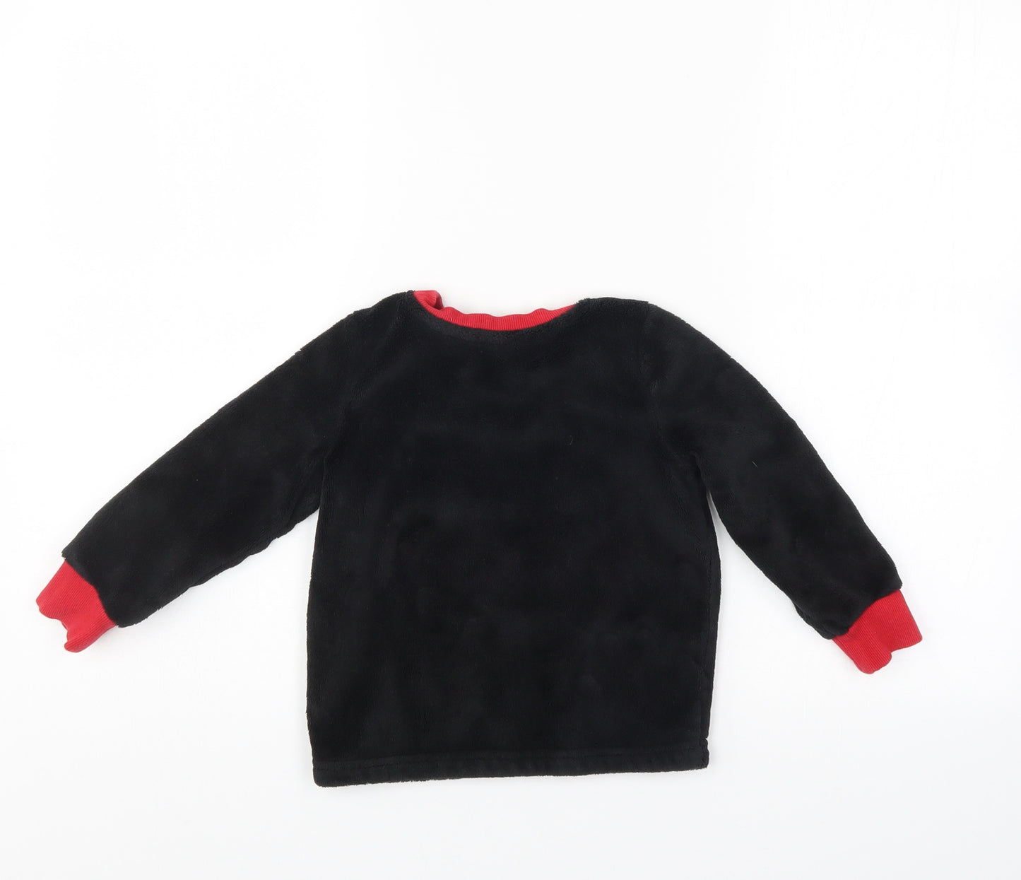 Disney Boys Black   Pullover Sweatshirt Size 3 Years
