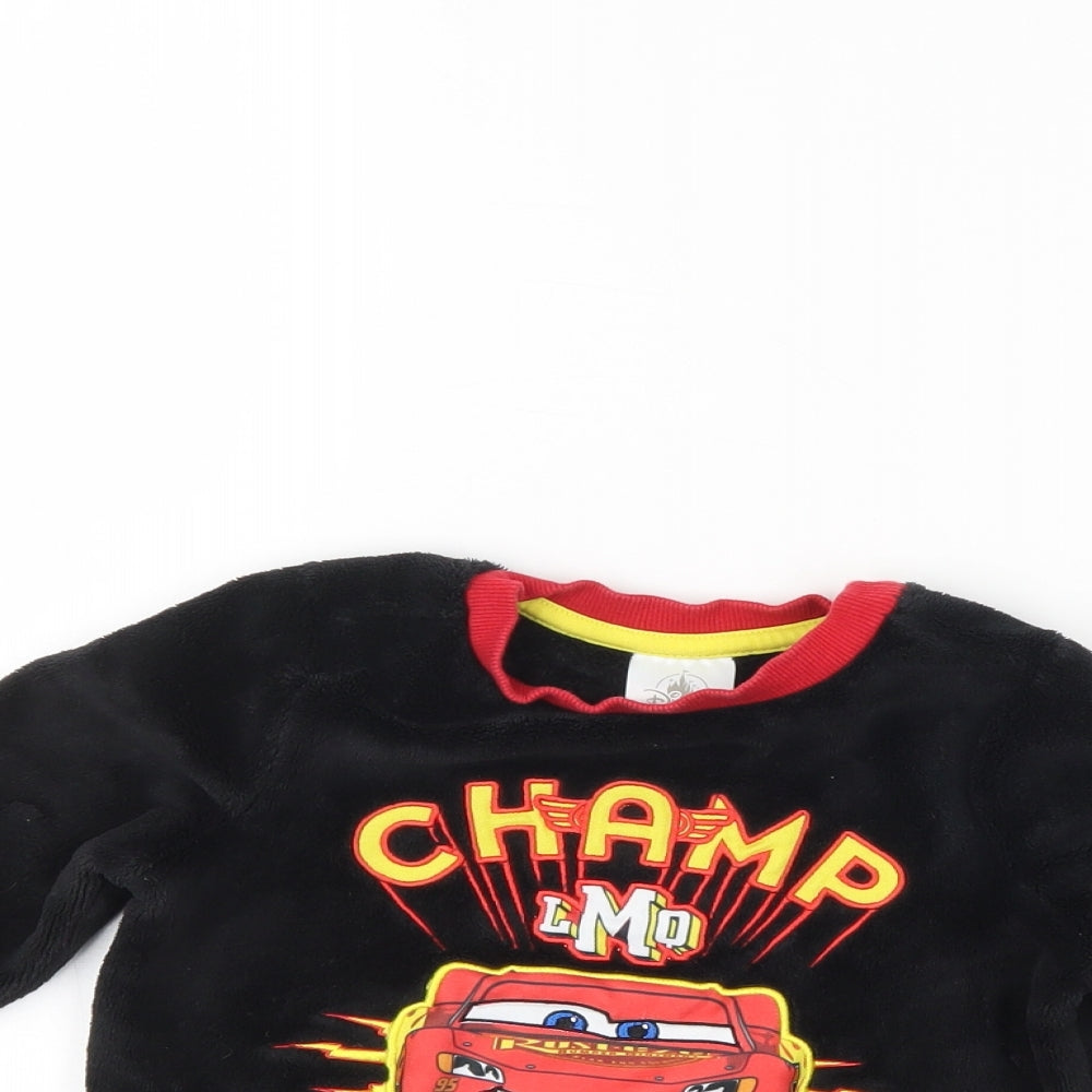 Disney Boys Black   Pullover Sweatshirt Size 3 Years