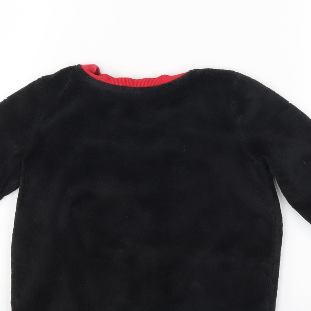 Disney Boys Black   Pullover Sweatshirt Size 3 Years