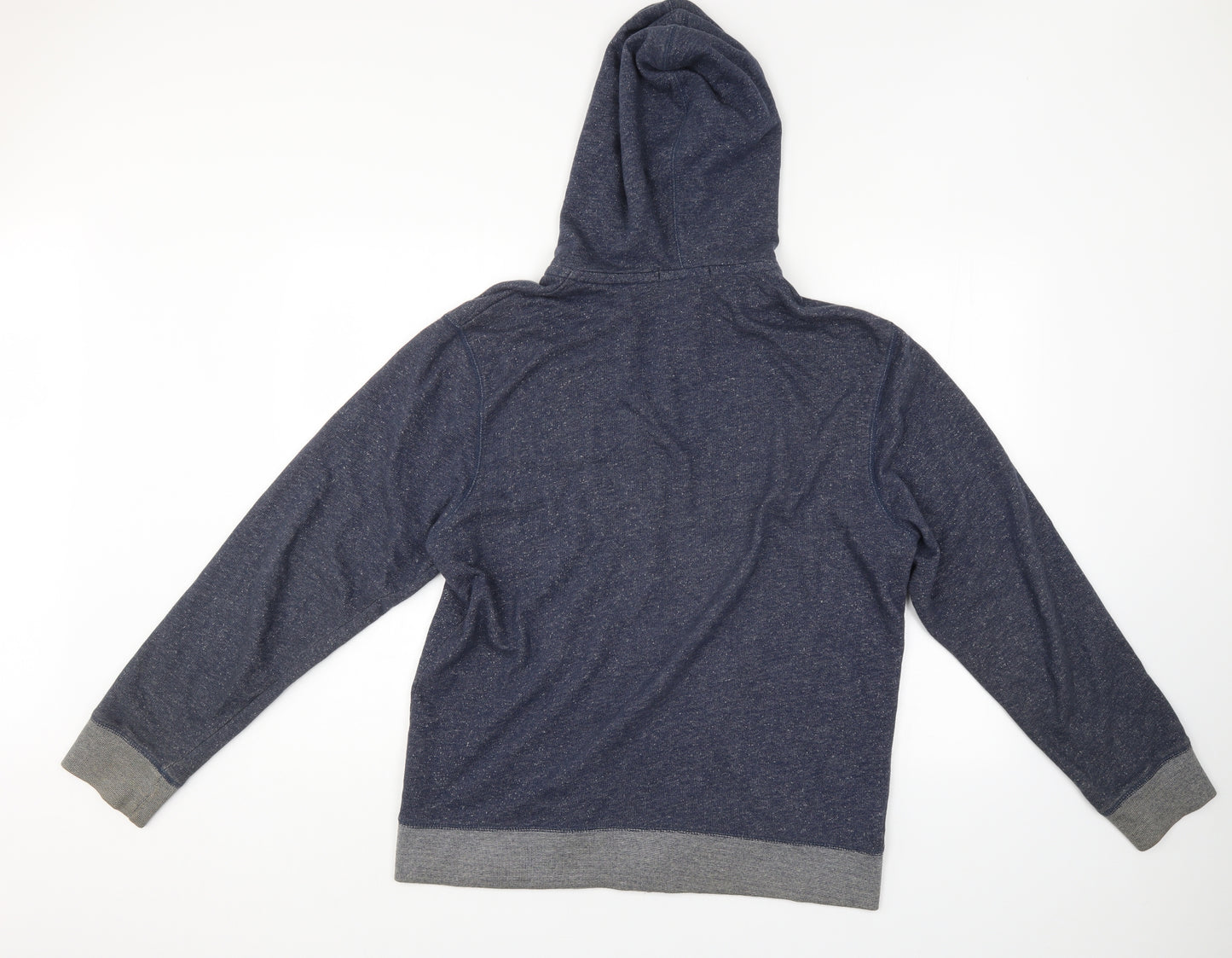 George Mens Blue   Full Zip Hoodie Size XL