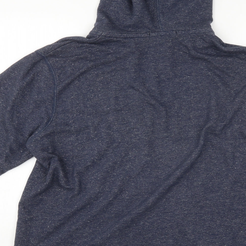 George Mens Blue   Full Zip Hoodie Size XL