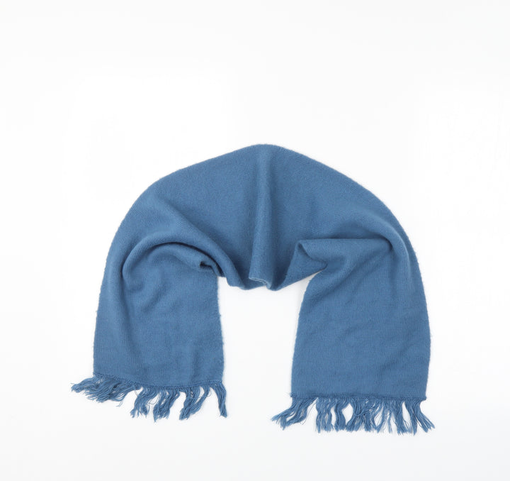 Preworn Unisex Blue   Scarf  One Size