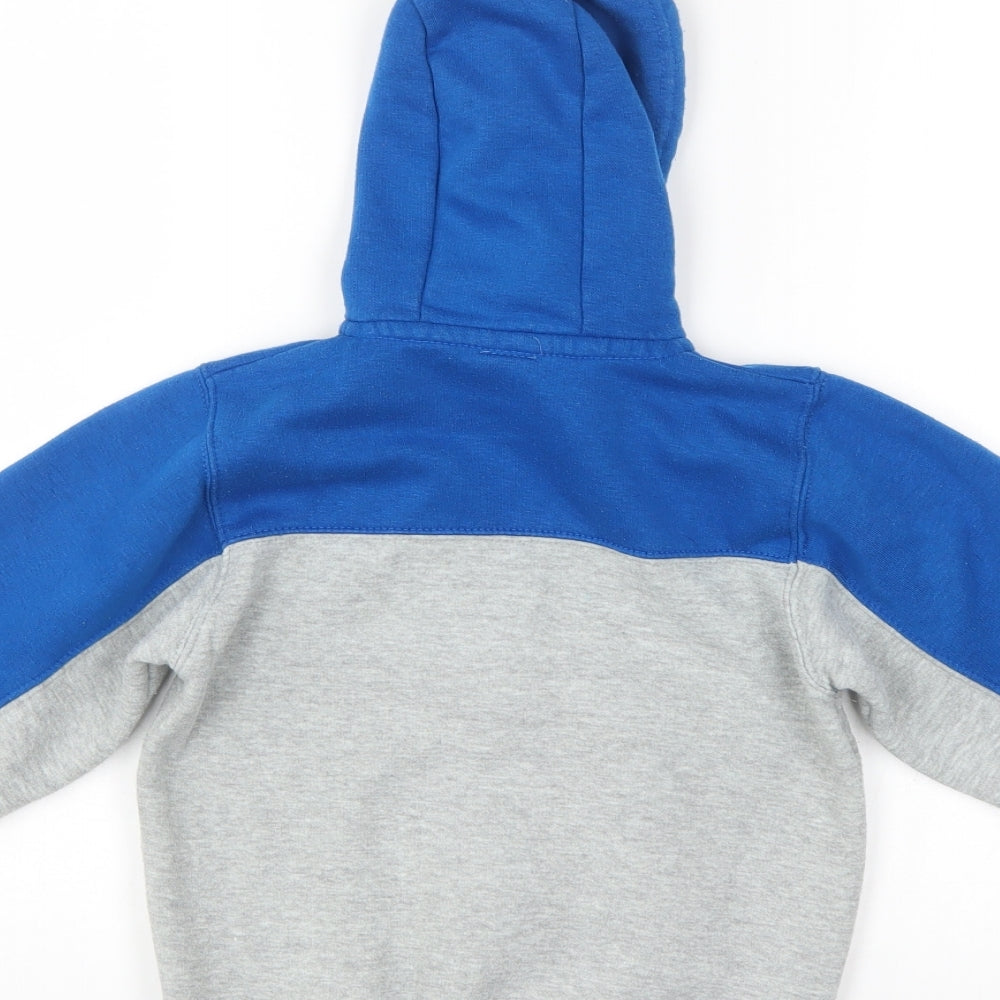 adidas Boys Multicoloured   Full Zip Hoodie Size 5-6 Years
