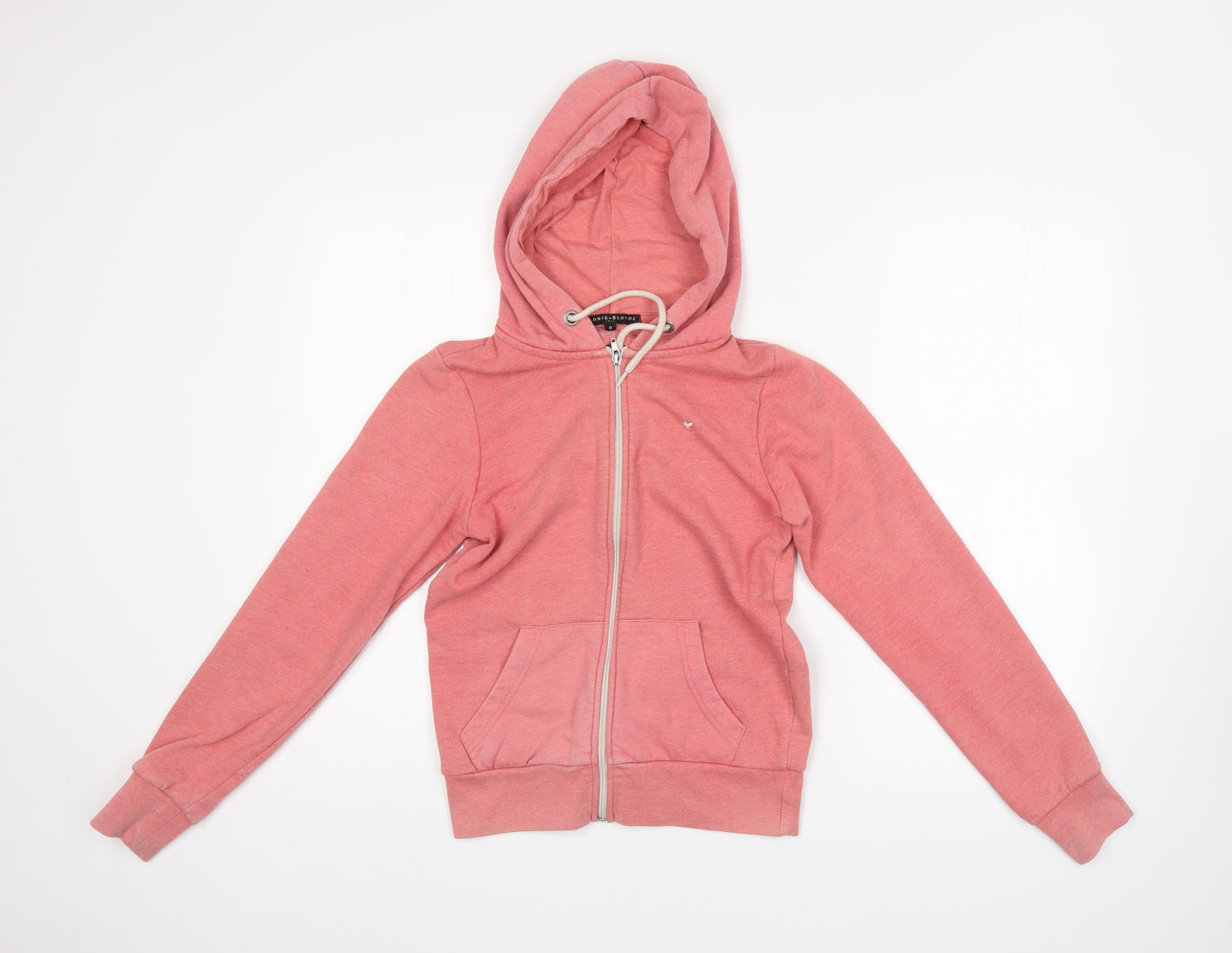 Blonde + Blonde Womens Pink   Full Zip Hoodie Size 8