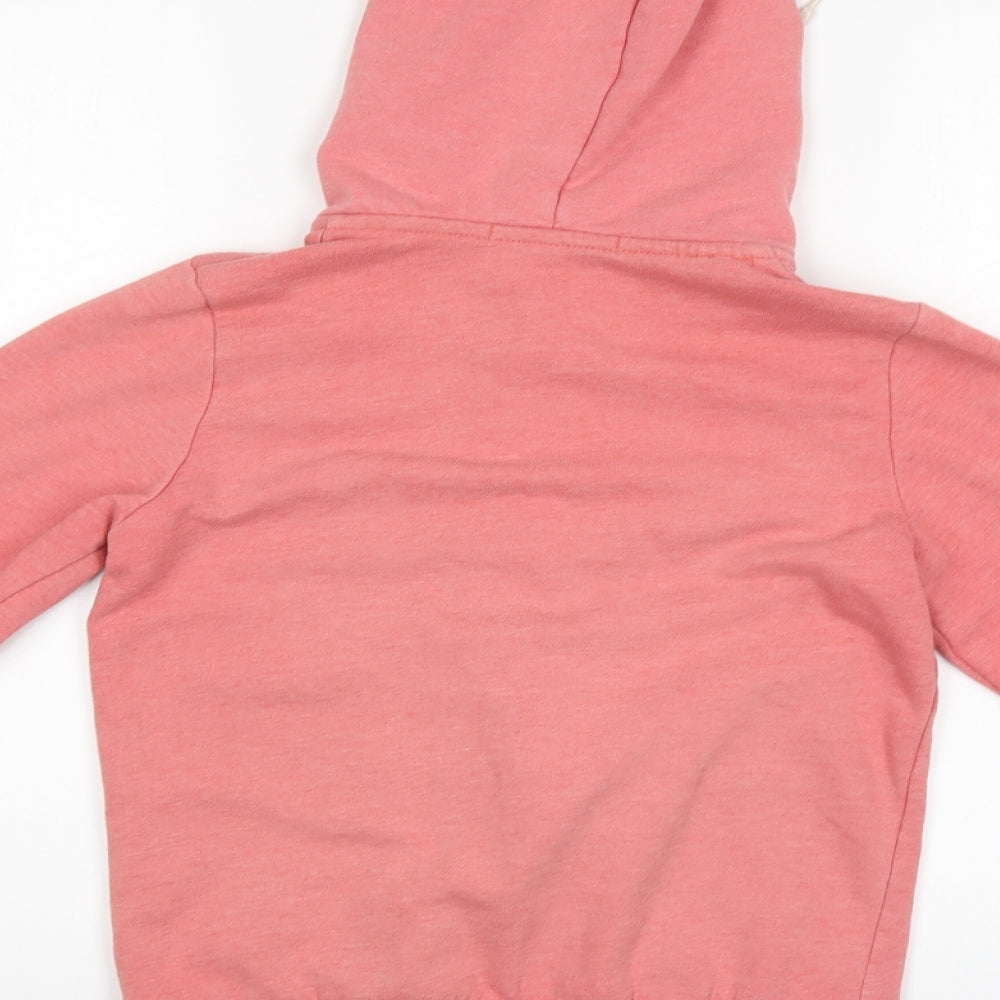 Blonde + Blonde Womens Pink   Full Zip Hoodie Size 8