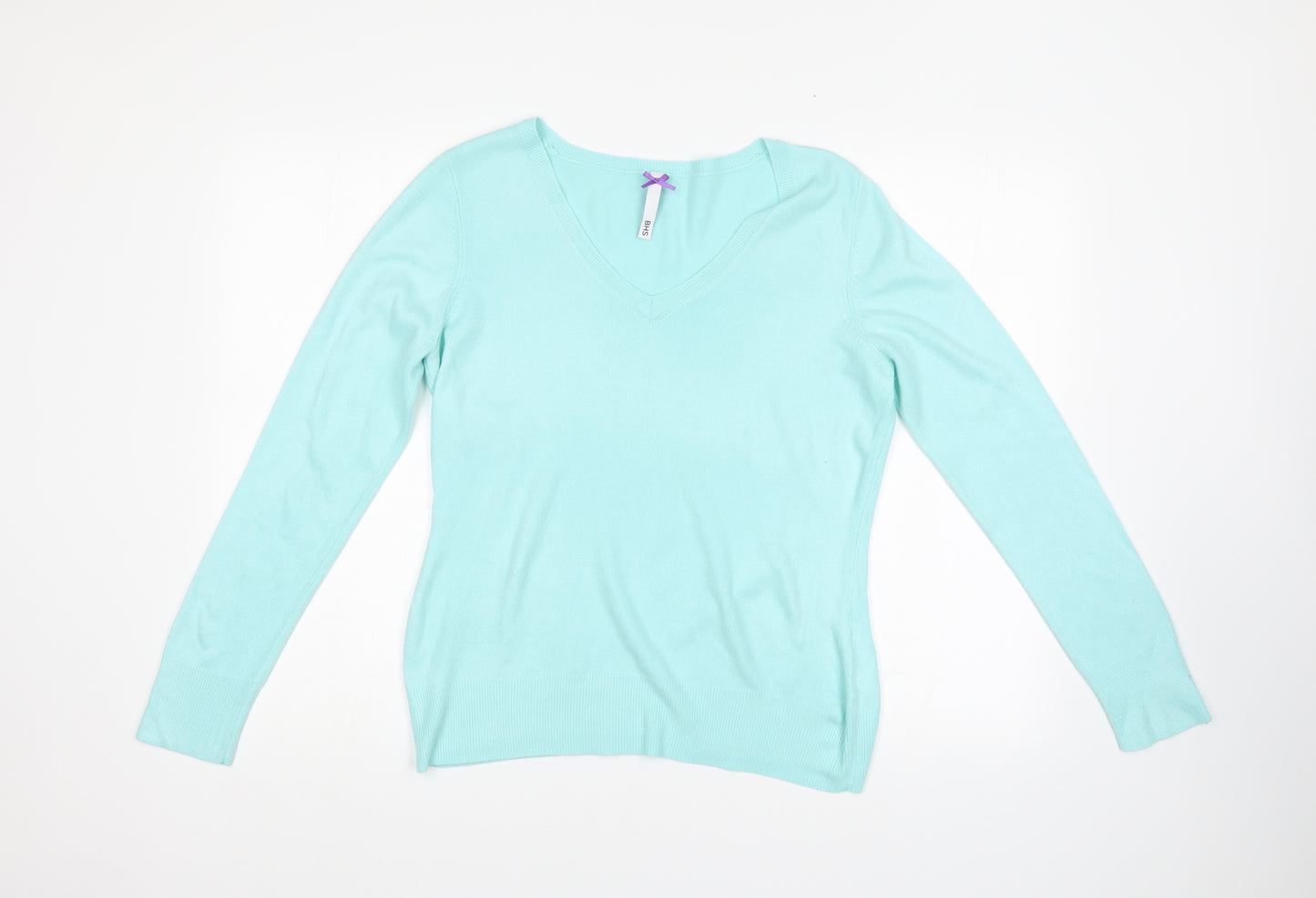 BHS Womens Green   Pullover Jumper Size 12