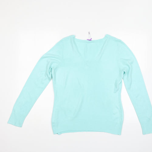 BHS Womens Green   Pullover Jumper Size 12