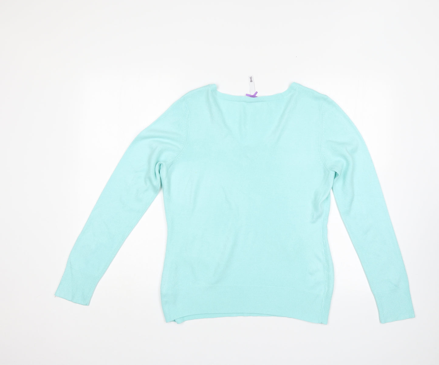 BHS Womens Green   Pullover Jumper Size 12
