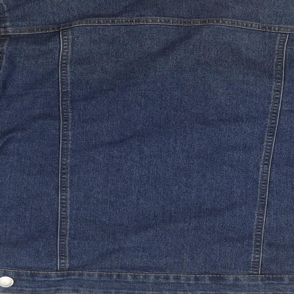 Papaya Womens Blue  Denim Jacket  Size 16
