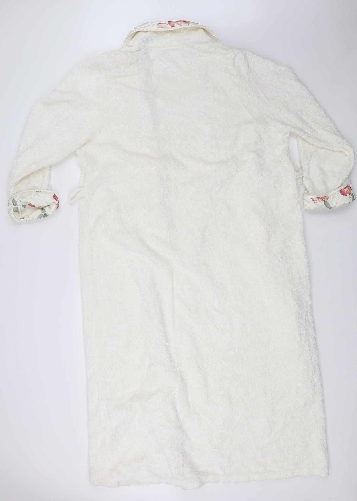 Andrew Russell Womens Yellow Solid   Robe Size 20