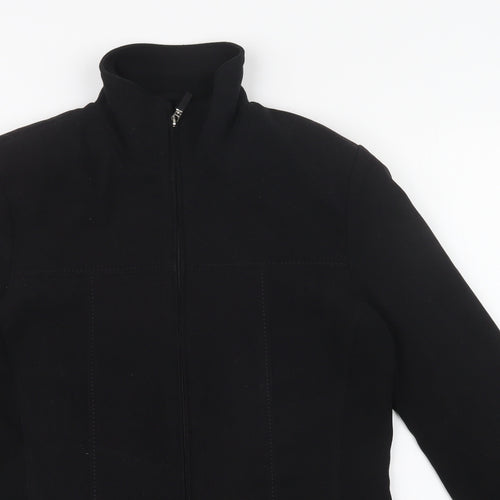 Joella Di Marco Womens Black   Overcoat Jacket Size S