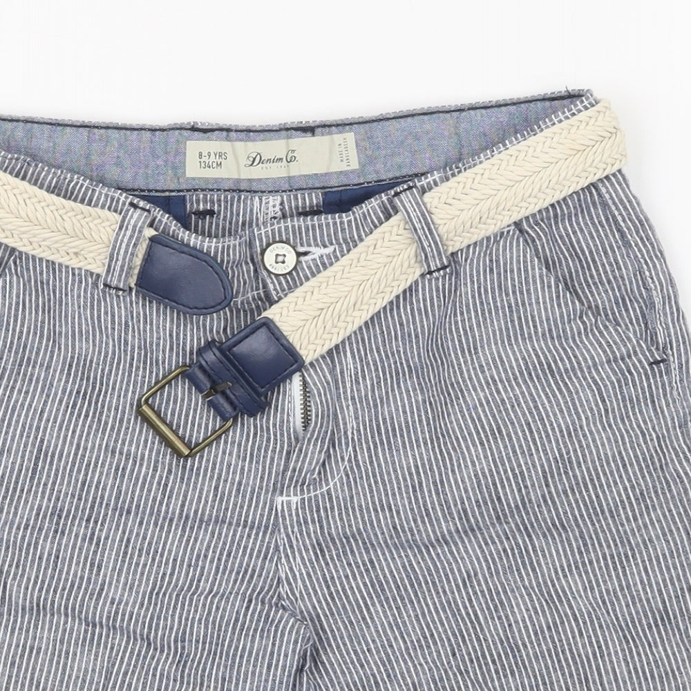 Denim Co. Boys Multicoloured Striped   Trousers Size 8-9 Years