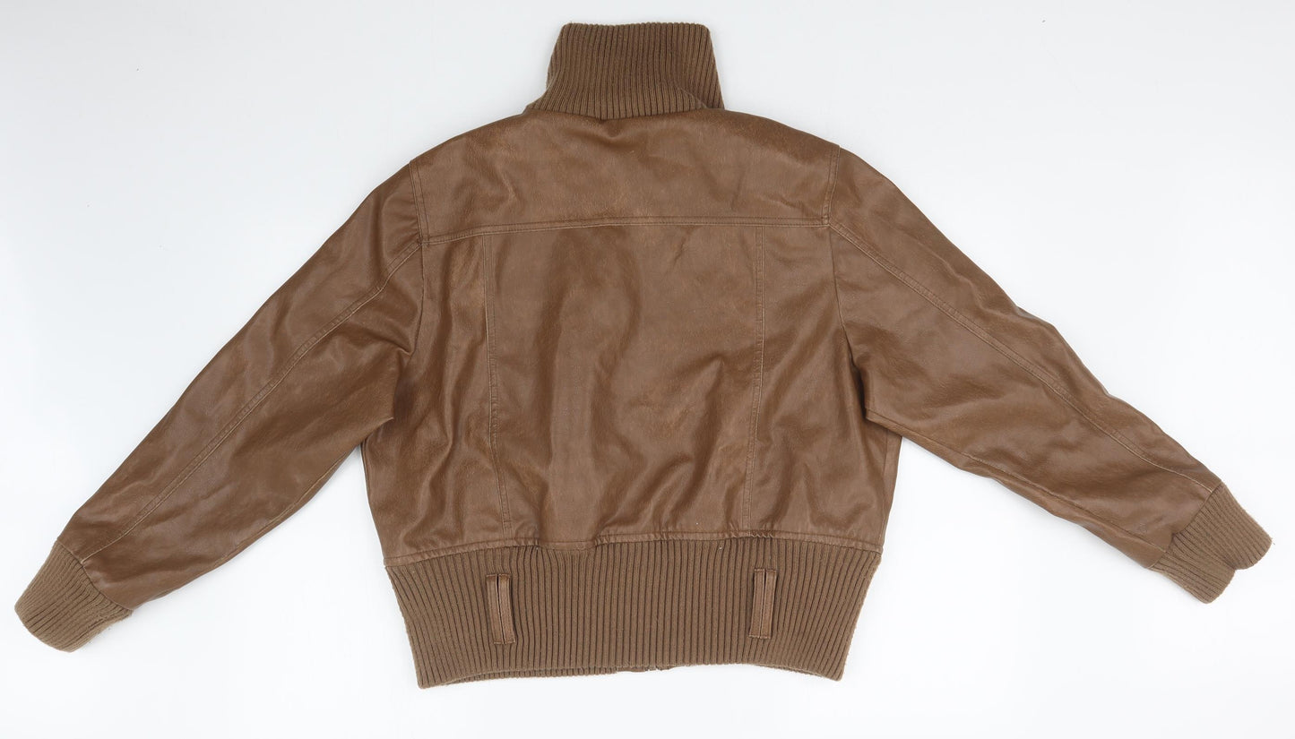 E'uie Womens Brown    Coat Size 18