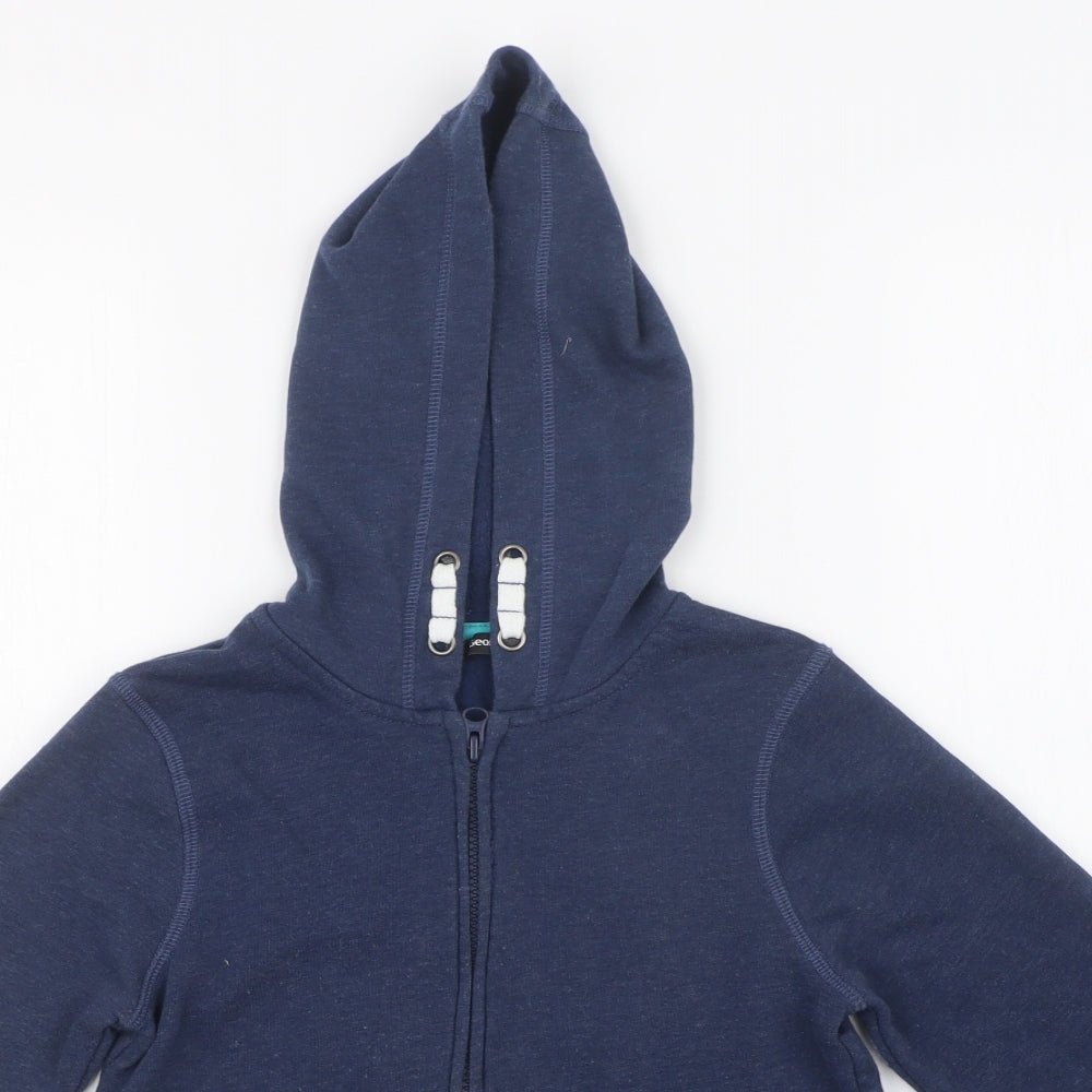 George Boys Blue   Full Zip Jumper Size 7-8 Years