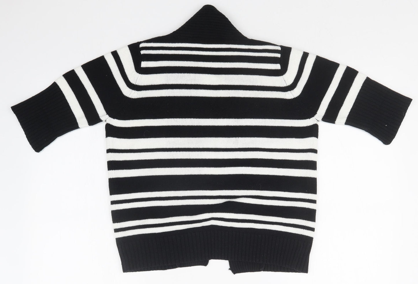 BHS Womens Multicoloured Striped  Cardigan Jumper Size 8