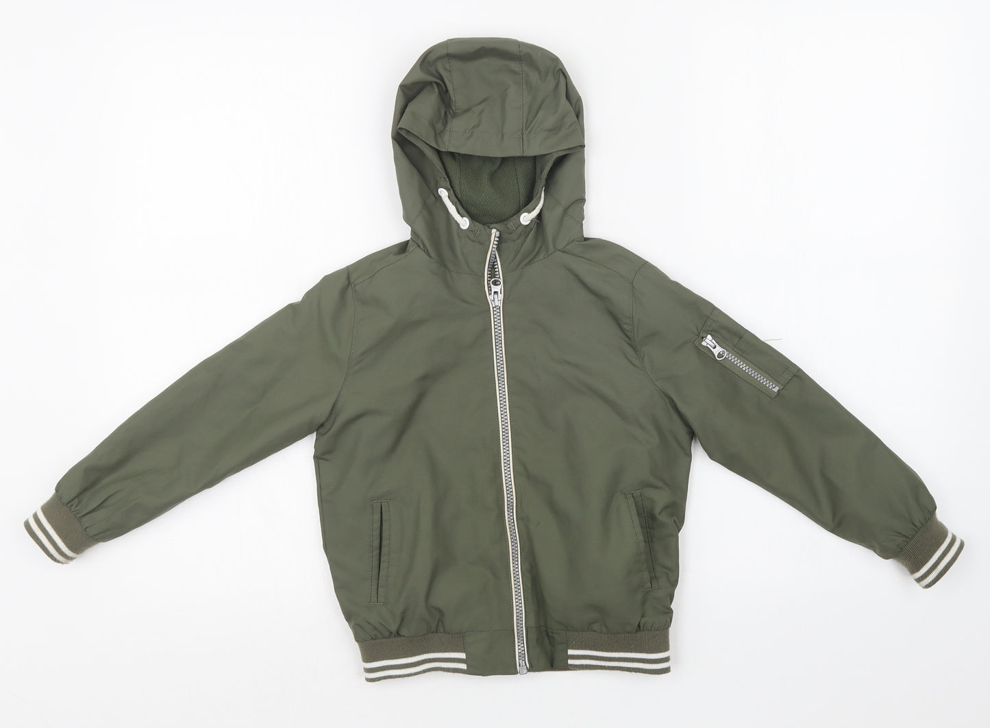 Nutmeg Boys Green    Coat Size 4-5 Years