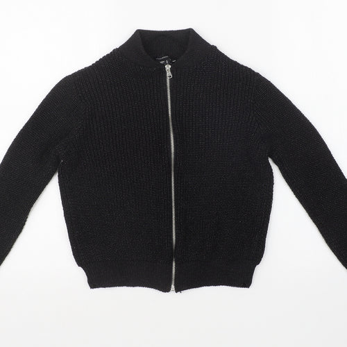Atmosphere Womens Black   Full Zip Jumper Size 8