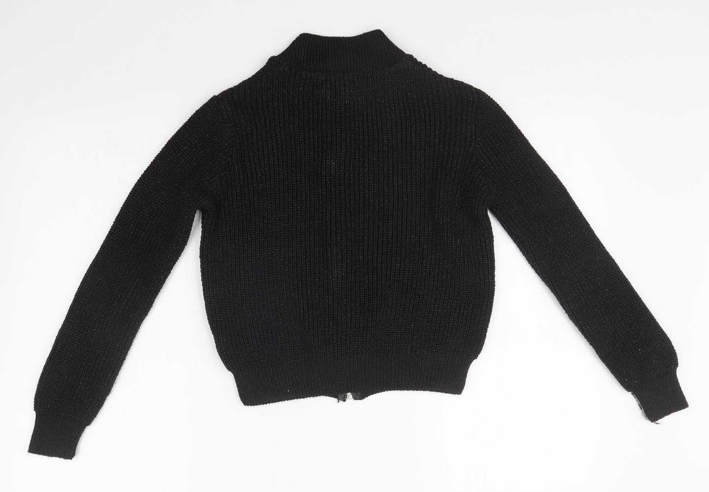 Atmosphere Womens Black   Full Zip Jumper Size 8