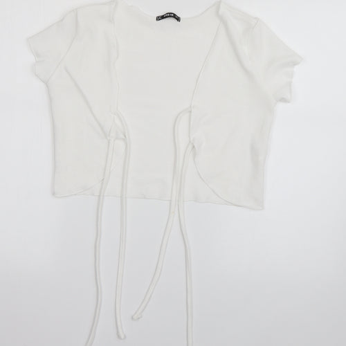SheIn Womens White   Shrug Jumper Size 6