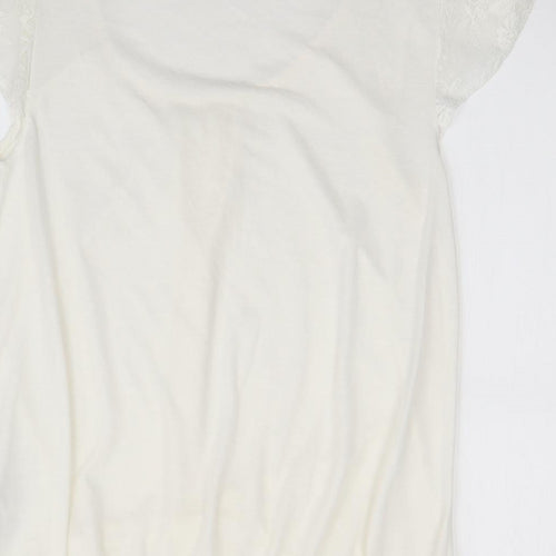Red Herring Womens Ivory   Basic Blouse Size 14