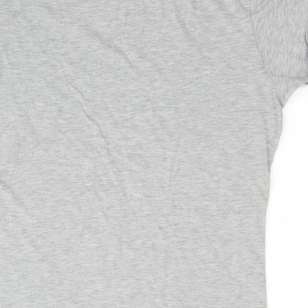 Papaya Womens Grey   Basic T-Shirt Size 12  - Smile, Dreams
