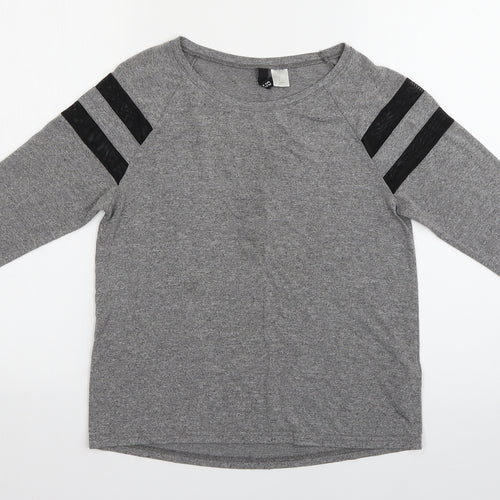 Divided by H&M Boys Grey   Basic T-Shirt Size XS