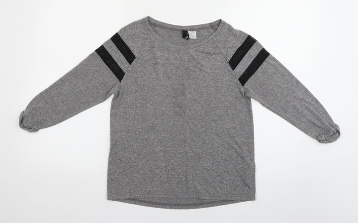 Divided by H&M Boys Grey   Basic T-Shirt Size XS