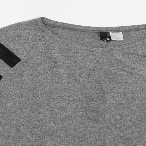 Divided by H&M Boys Grey   Basic T-Shirt Size XS
