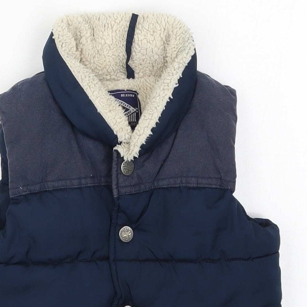 NEXT Boys Blue   Gilet Coat Size 2-3 Years