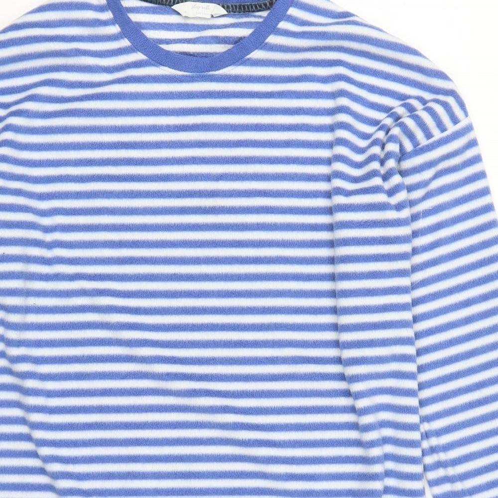 Marks and Spencer Womens Blue Striped  Top Pyjama Top Size 16