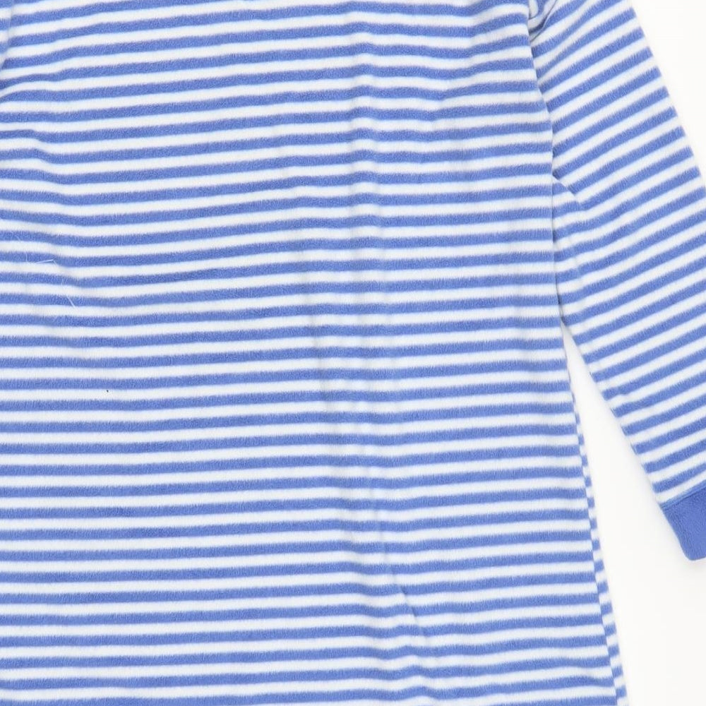 Marks and Spencer Womens Blue Striped  Top Pyjama Top Size 16