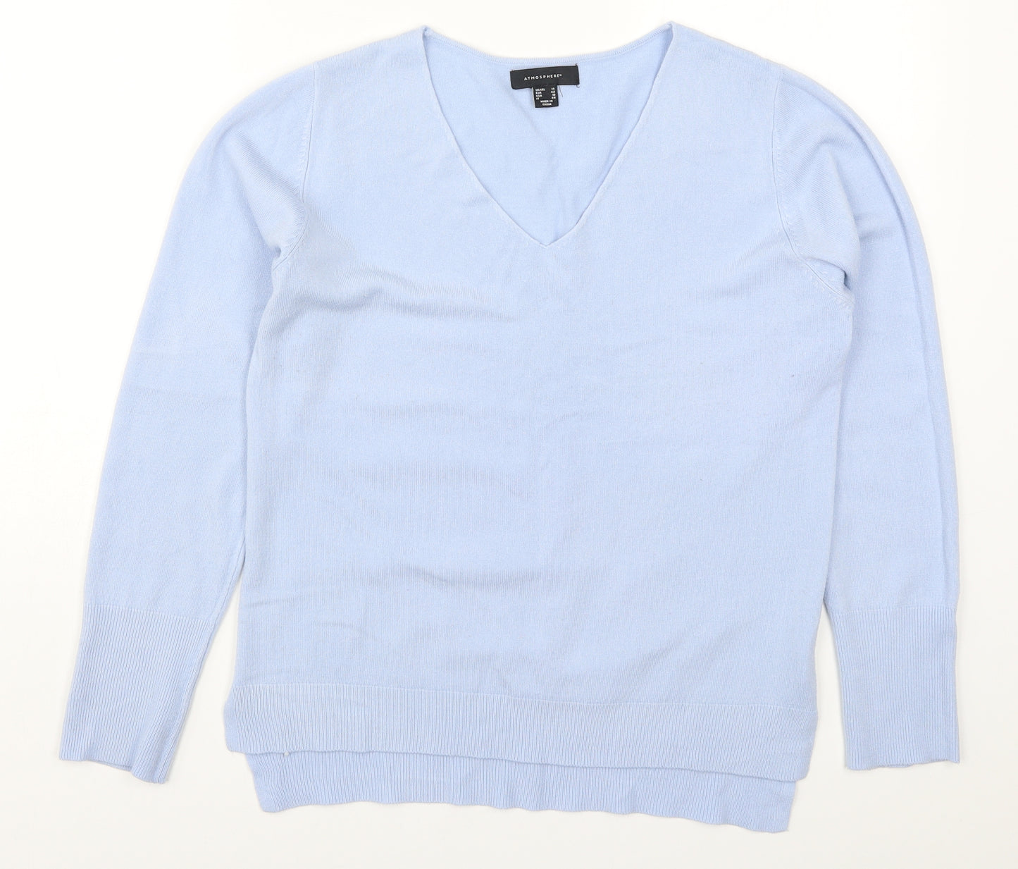 Atmosphere Womens Blue  Knit Pullover Jumper Size 14